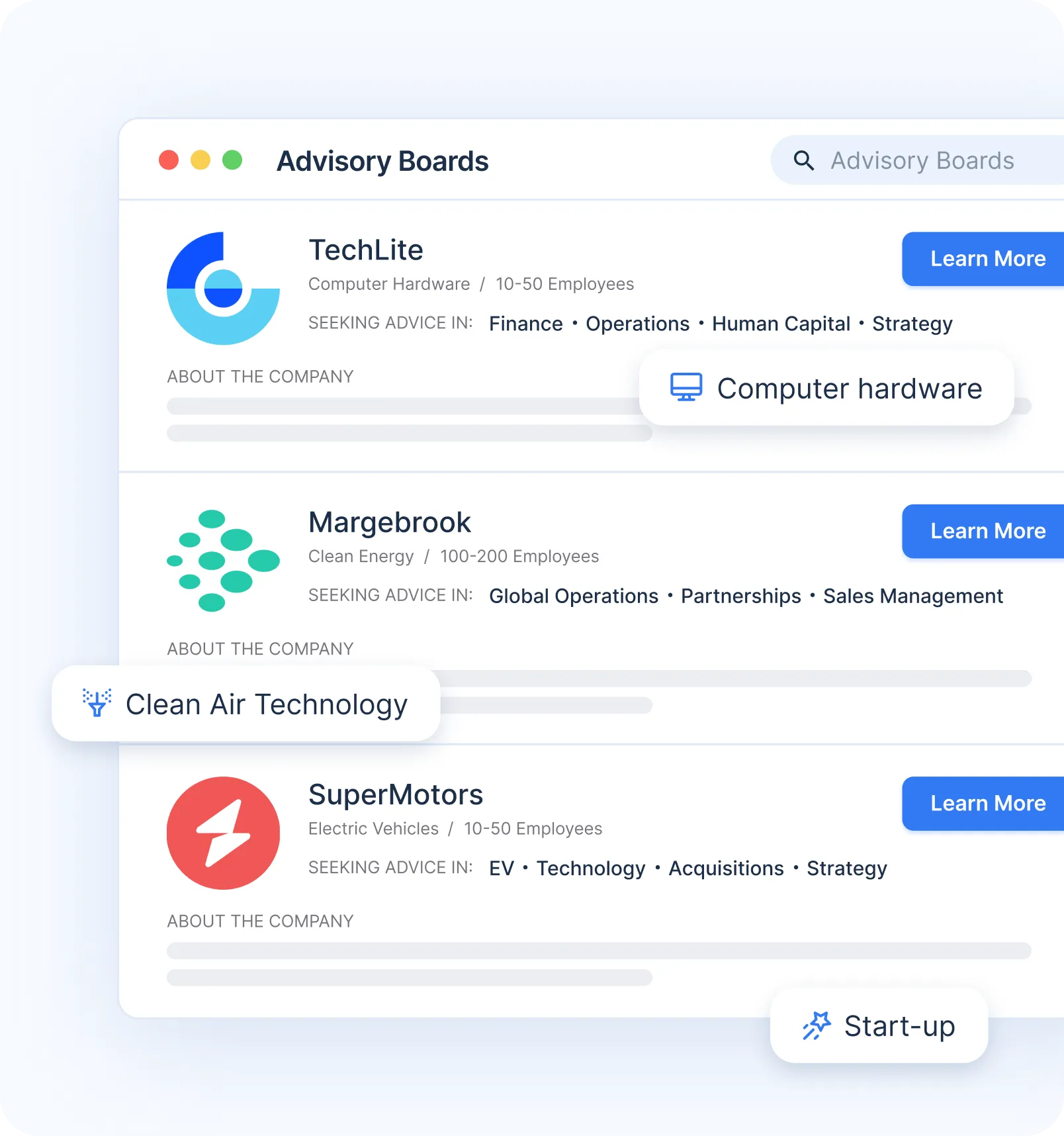 AdvisoryCloud Join an Advisory Board